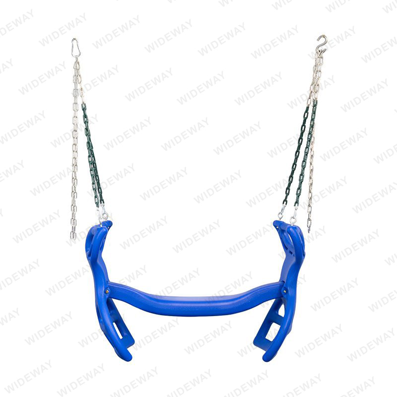 Blue Double Glider Swing